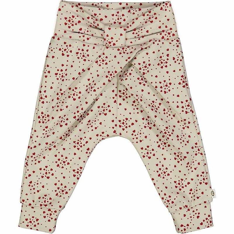 Müsli - Love bow baby pants with hearts