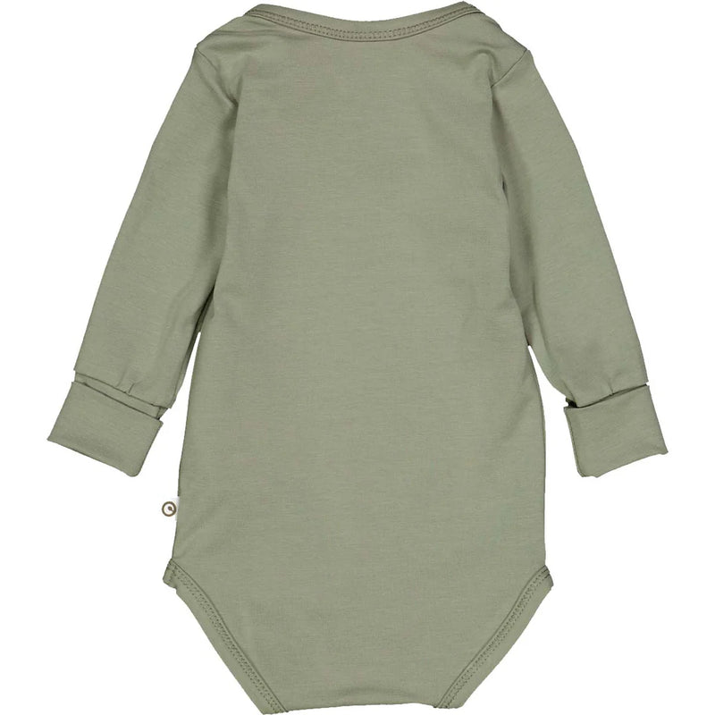 Müsli - Cozy me body/romper - Poetry Green