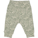 Müsli - Leopard Baby Pants - Soft Green