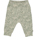 Müsli - Leopard Baby Pants - Soft Green
