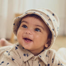 Müsli - Palm Printed Bucket Hat / Baby Summer Hat