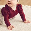 Müsli - Cozy Me Puff Body/Romper - Cabernet