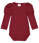 Müsli - Cozy Me Puff Body/Romper - Cabernet