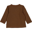Müsli - Cozy me rib longsleeve top (bark)