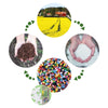 Nabbi biobeads strijkkralen plaat cirkel