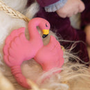 Natruba - Bite Toy / Bucke Flamingo - Pink