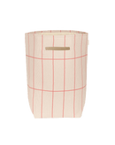 Nobodinoz - Vibes Collection - Storage Basket Pink Red