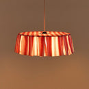 Nobodinoz - Vibes Collection - Lampenkap Maroon Stripes Durchmesser. 40 cm