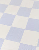 Nobodinoz Eenpersoons Dekbedovertrek Sheldon – Blue ink checks