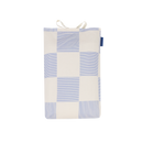 Nobodinoz Eenpersoons Dekbedovertrek Sheldon – Blue ink checks