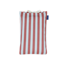 Nobodinoz Eenpersoons Dekbedovertrek Sheldon – Maroon Stripes