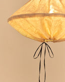 Nobodinoz Yumi Lampenschirm 50 cm Carmine Grid – Leinenlampe für Kinderzimmer