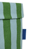 Nobodinoz - Vibes collection - Round Large Storage Basket - Green/Blue stripes