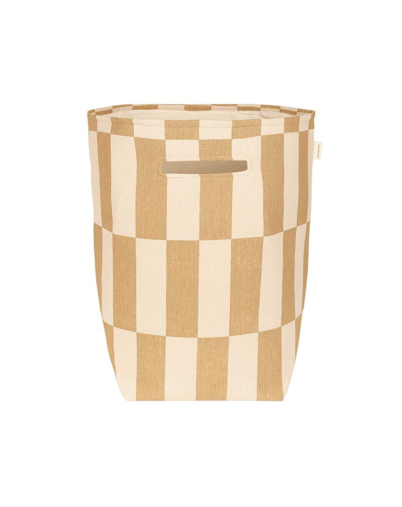 Nobodinoz - Vibes collectie - Storage Basket Mustard and Sand