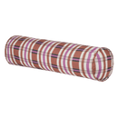 Nobodinoz - Vibes collection - Roll cylinder pillow - Pink Red Grid