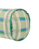 Nobodinoz - Vibes collection - Roll cylinder pillow - Pink Red Grid