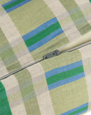 Nobodinoz - Vibes collection - Roll cylinder pillow - Pink Red Grid