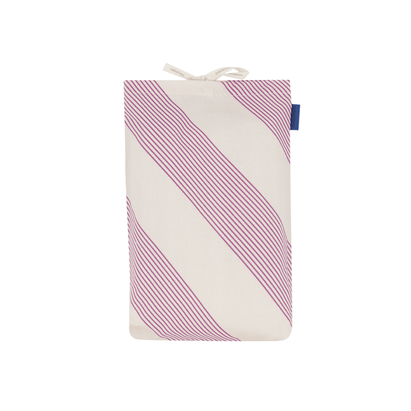 BIbelotte Duvet Cover Terrazzo - Druck beige mit Grün/Gelb