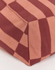 Nobodinoz - Vibes collectie - Zitzak - Maroon Tiles/Red