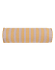 Nobodinoz - Vibes collection - Roll cylinder Cushion - Lilac yellow stripes