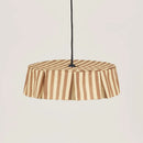 Nobodinoz - Vibes-Kollektion - Lampenschirm Brown Stripes Durchm. 40cm