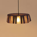 Nobodinoz - Vibes-Kollektion - Lampenschirm Brown Stripes Durchm. 40cm