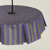 Nobodinoz - Vibes-Kollektion - Lampenschirm Brown Stripes Durchm. 40cm