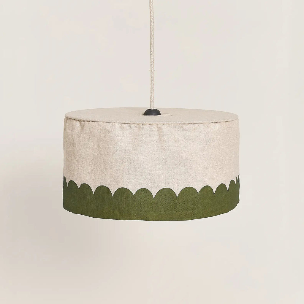 Nobodinoz Linnen Lampenkap Green Ø40 – linnen hanglamp kinderkamer (Vibes Collectie) (kopie)