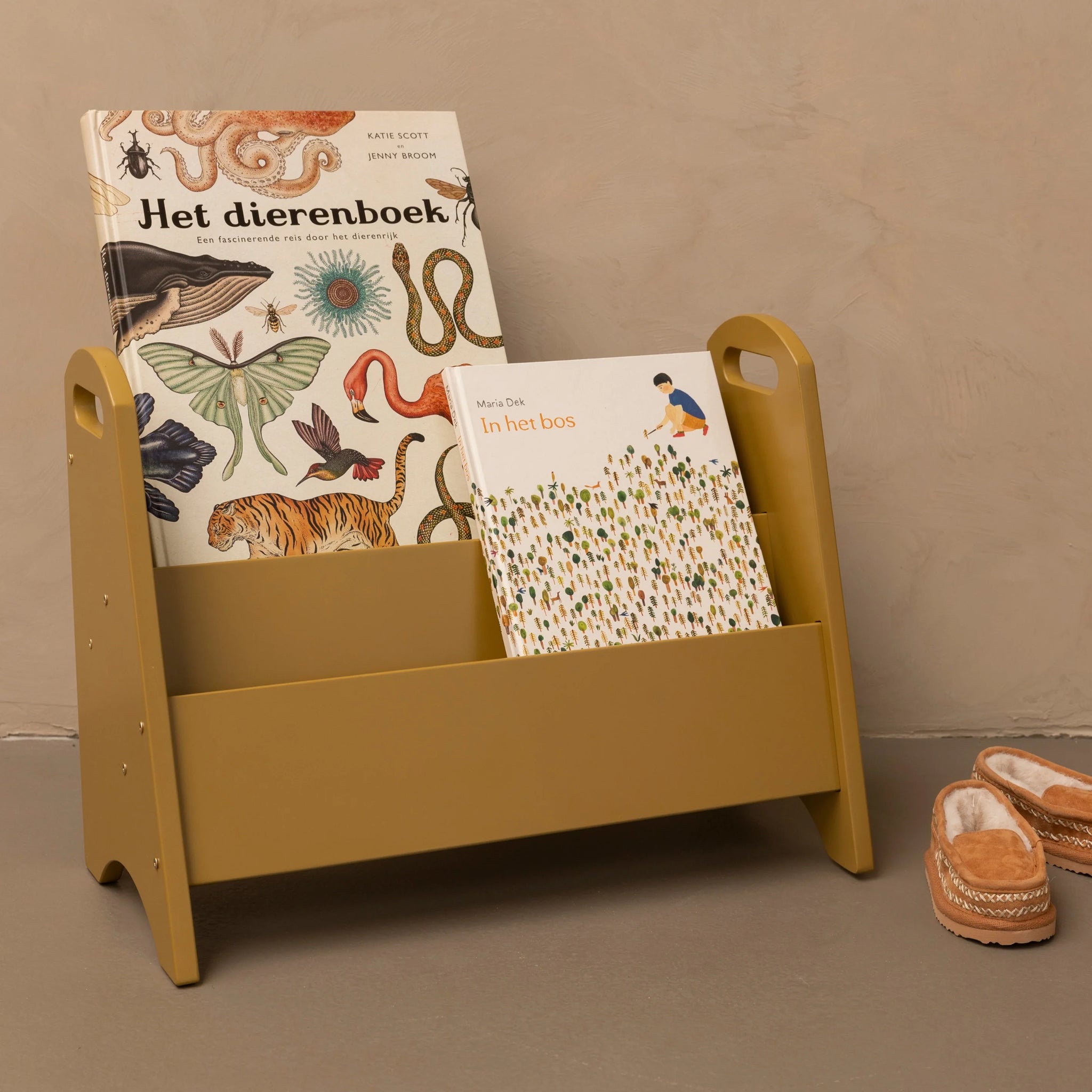 Bubble Montessori boekenkast kinderkamer | 3 treden - blank Bubble Montessori boekenkast kinderkamer | 3 treden - blank