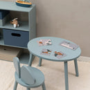 NOFRED - Chaise haute de souris et table de table pour enfants - Olive