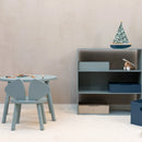 NOFRED - Chaise haute de souris et table de table pour enfants - Olive