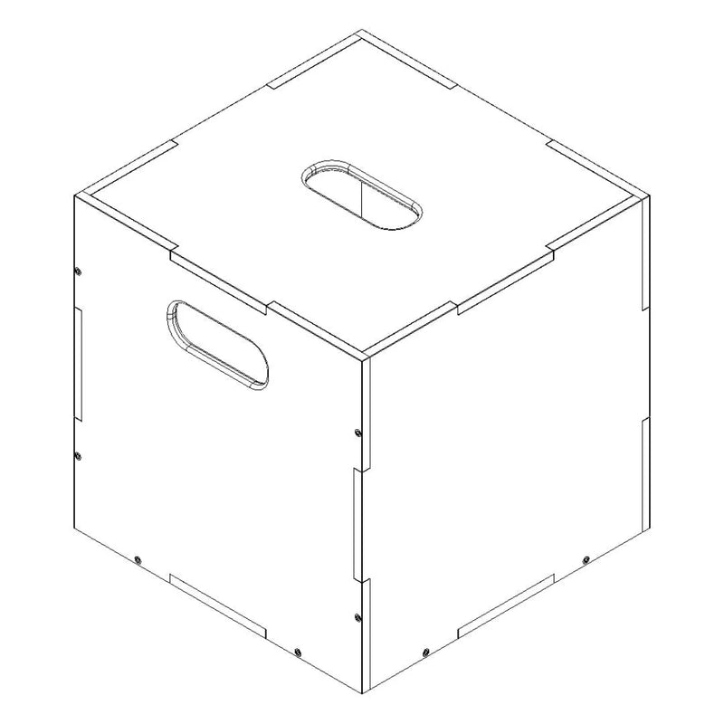 Nofred - Cube Storage/opbergbox - White