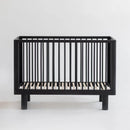 Karl & Fric Nox Ledikant 60x120cm + Junior Rail set - Black Satin