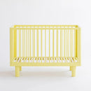 Karl & Fric Nox Somier 60x120cm + juego de barras junior - Amarillo