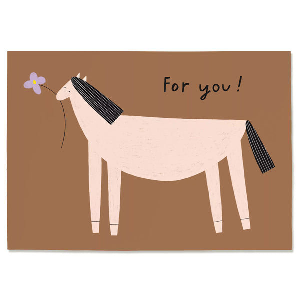 Nuukk - Postcard "For You - Horse"