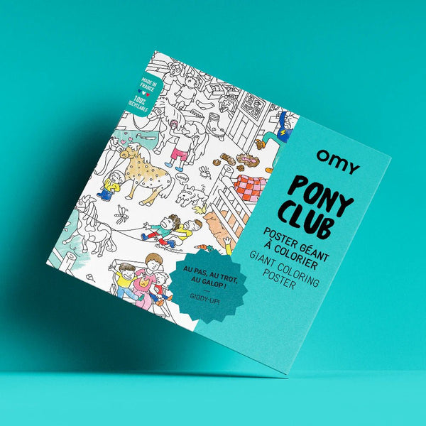 Omy - Giant Poster - Pony Club