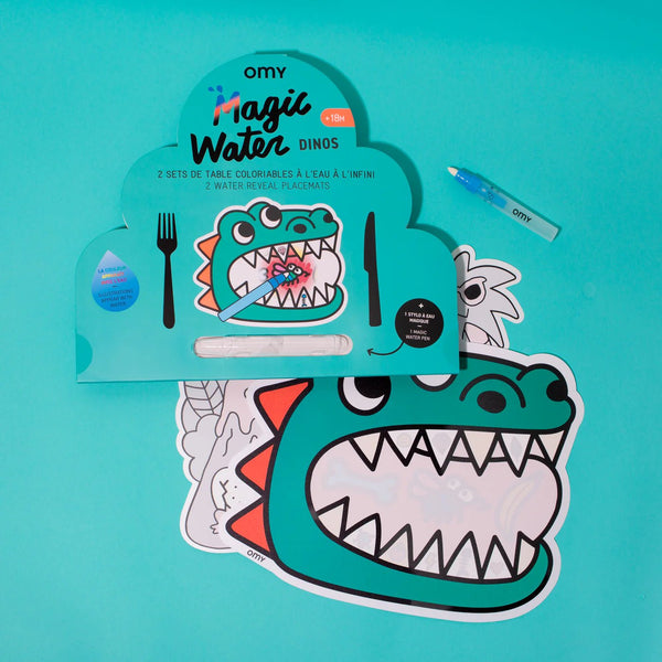 Omy - Magic water placemat - Dino