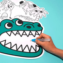 Omy - Magic Water Placemat - Dino