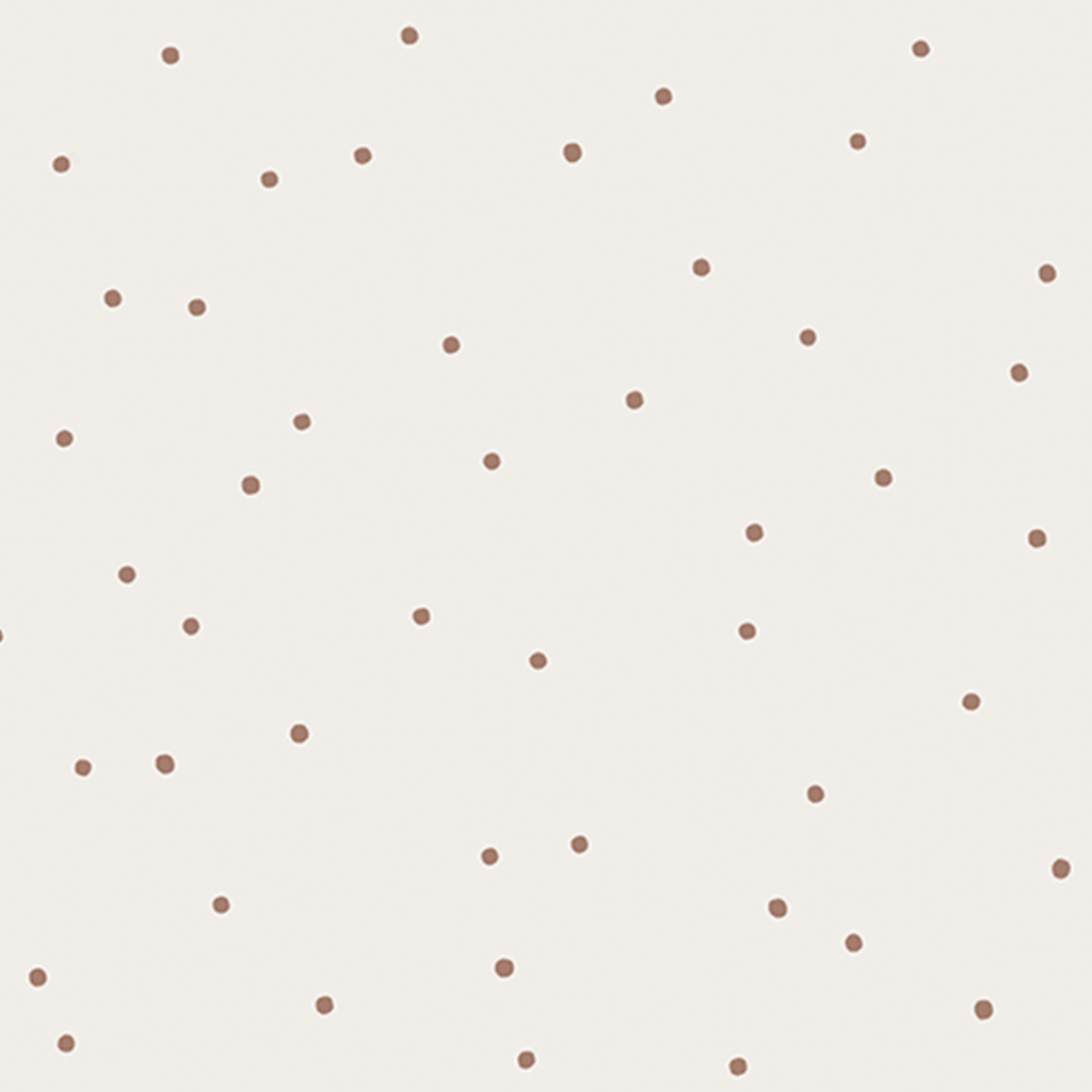 Tapete Ferm Living - Punkt - aus weiß