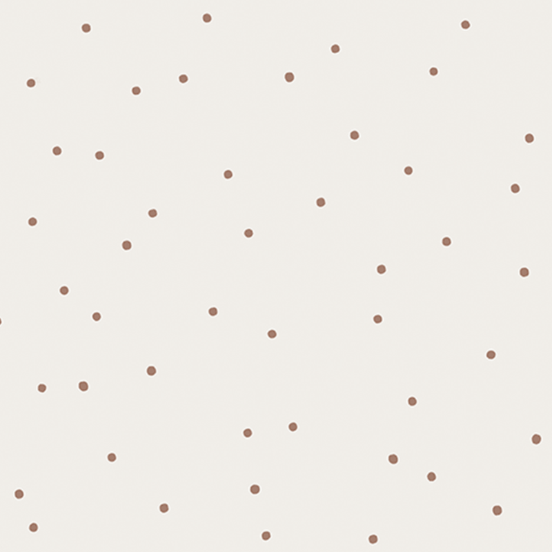 Tapete Ferm Living - Punkt - aus weiß