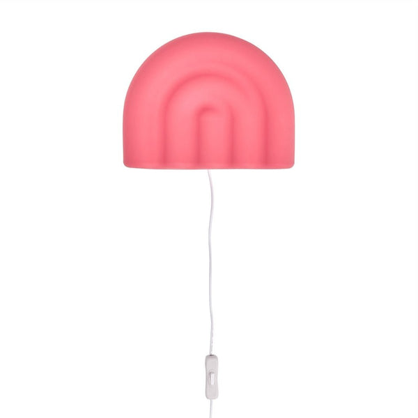 Oyoy Mini Rainbow Wall lamp - cherry red