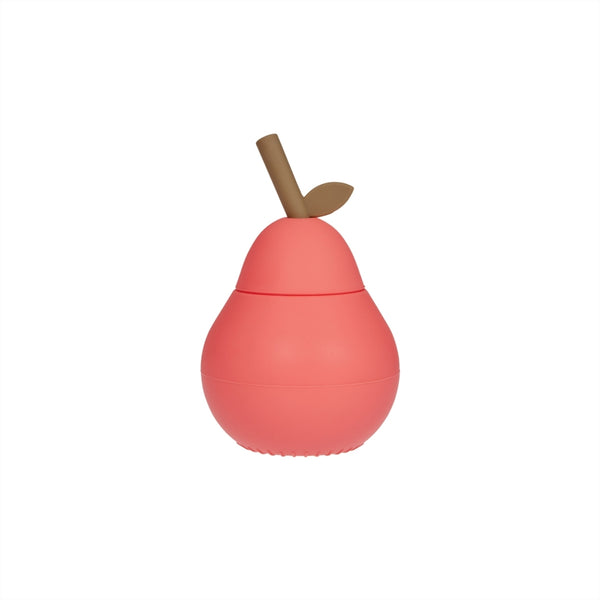 Oyoy Mini Pear Cup - cherry red
