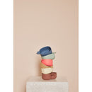 Oyoy Mini PinneApple & Apple Snack Bowl- Blue/ Kamel