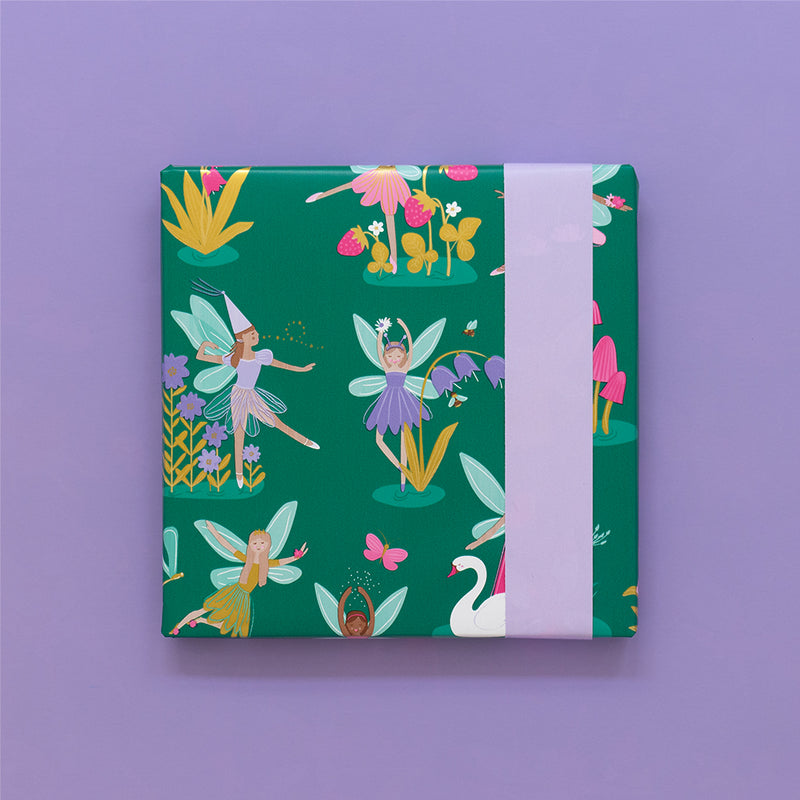 House of Products Inpakpapier - Fairy Tale Jade Blue - Lilac