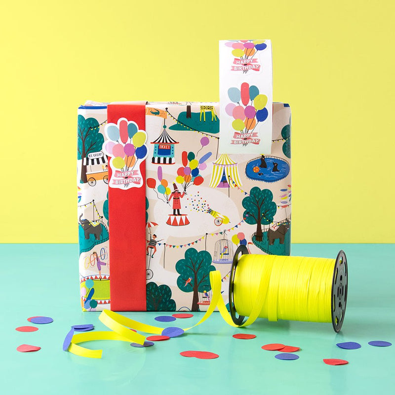 House of Products Wrapping paper - Circus - Red