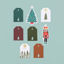 Duo per etichette regalo House of Products - Tree / Nutcracker