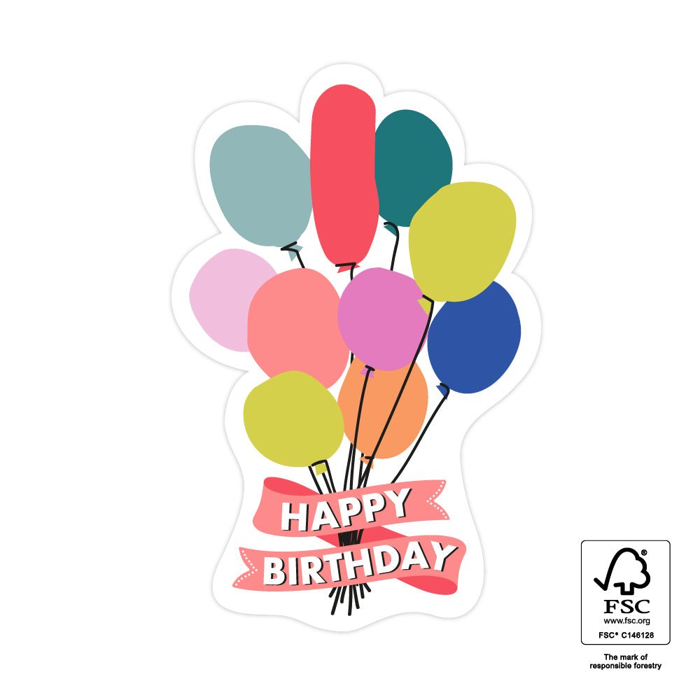 House of Products Gift Stickers - Balloons