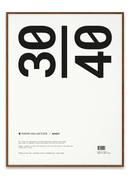 MADO by Paper Collective - Lijst, Donker eiken (acrylic glass) - 30x40cm of 50 x 70 cm