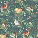 Wallpaper Pastelowe Love Woodland - Green
