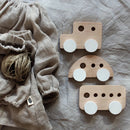 Pinch Toys - Retro Cars 70's Wood - Wooden Toys